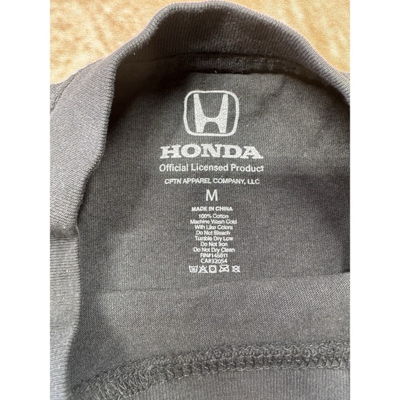 Honda NSX Mens Unisex TShirt Black NWOT - Picture 5 of 6